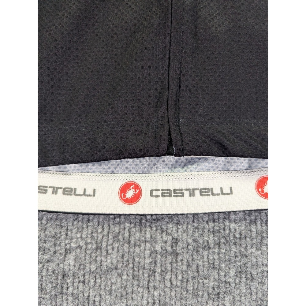 Castelli Competizione Short Sleeve Cycling Jersey Men's Size XL Black Geometric - Picture 6 of 16